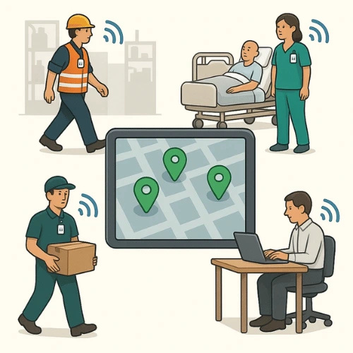 RTLS People Tracking in industries